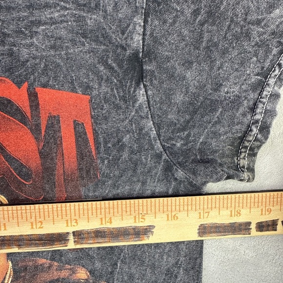 Outkast Shirt Black Stankonia Graphic Print Rap Hip Hop  Women's Acid Wash Sz S - Picture 9 of 10